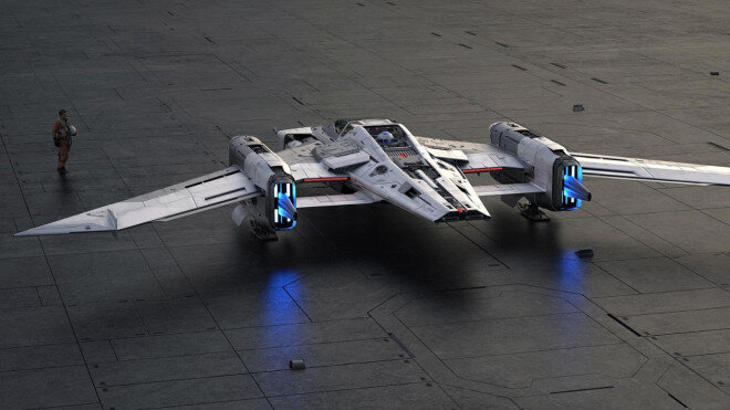 Tri-Wing S-91X Pegasus Starfighter