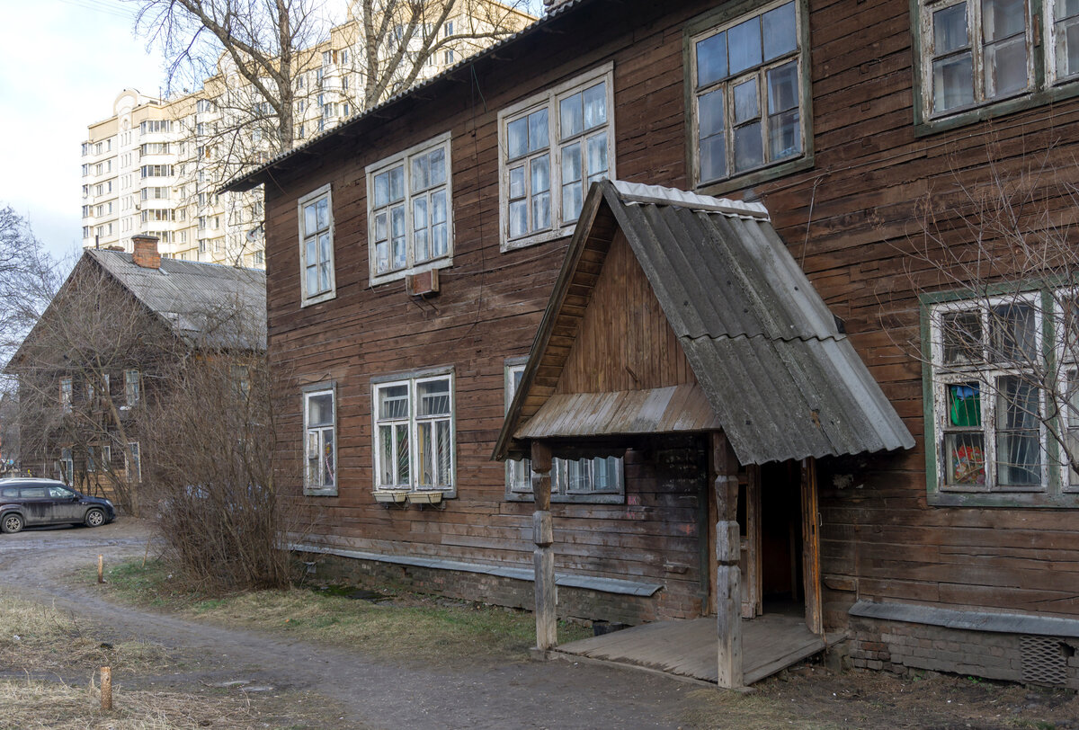 Жилгородок ГУАС - район деревянных бараков времён войны | Фёдор Тенин | Дзен