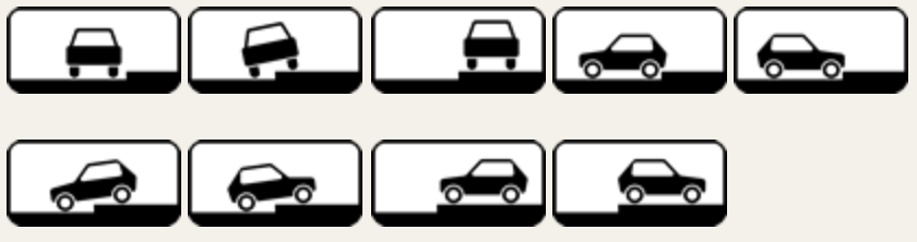 Знаки 8.6.1-8.6.9 Способ постановки транспортного средства на стоянку