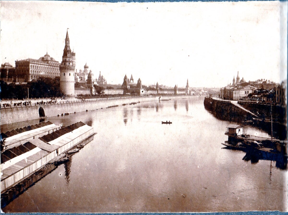 Вид на Кремль / Источник: pastvu.com 