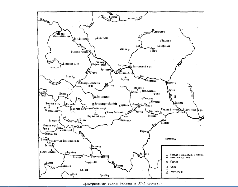 Александровская слобода карта