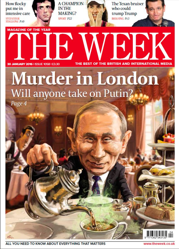 Путин на обложке популярного западного журнала...