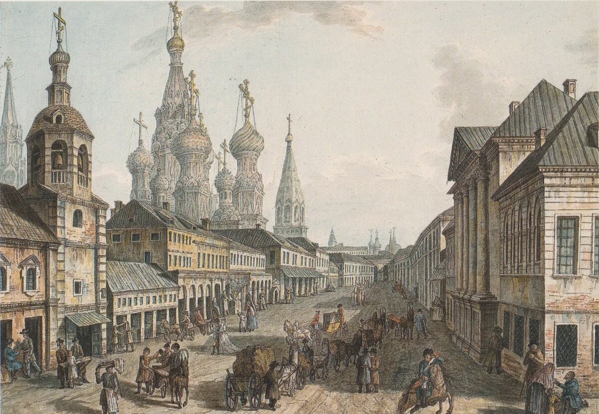 Москва 1800 год