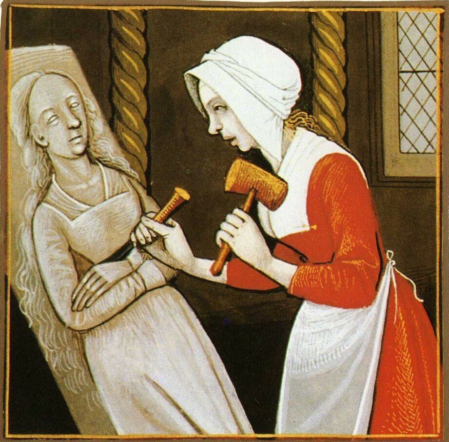 Дама средние века