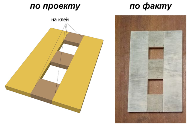 Основание для станочных тисков из дерева своими руками