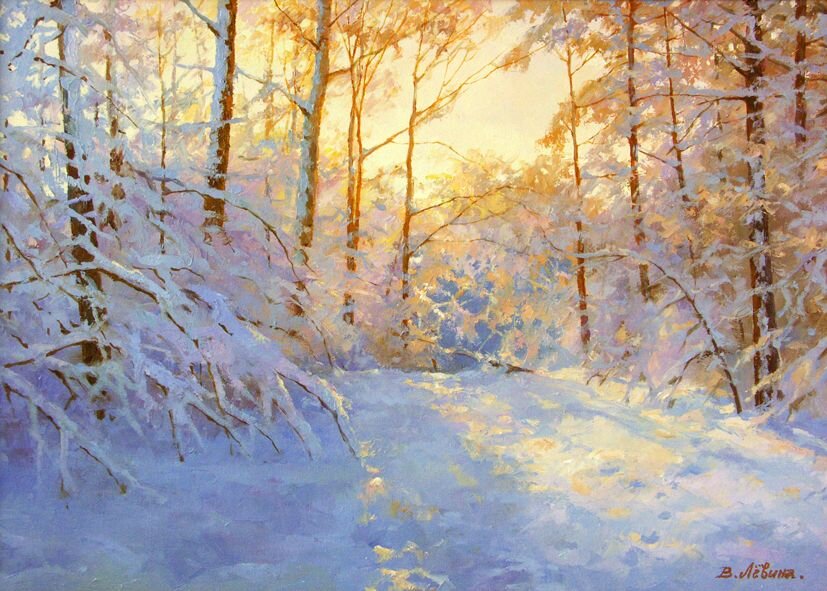 Художник Дмитрий Лёвин.