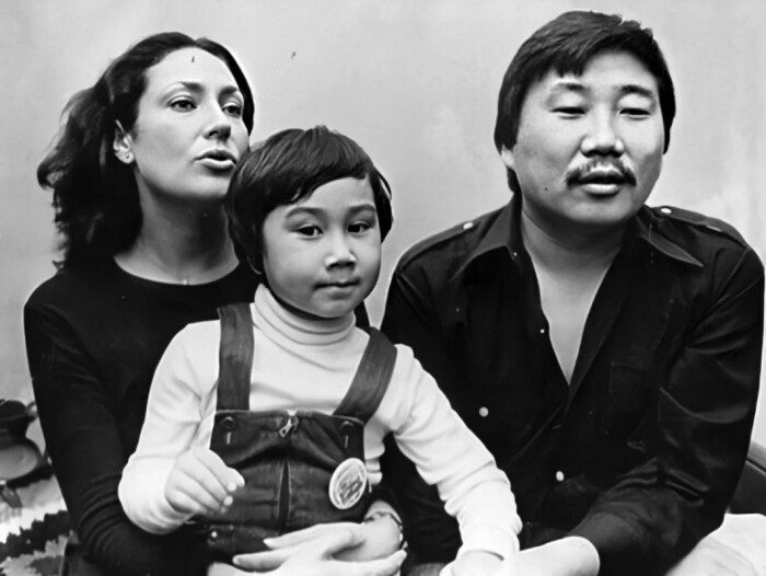  Ольга Матешко с мужем Александром Итыгиловым и сыном