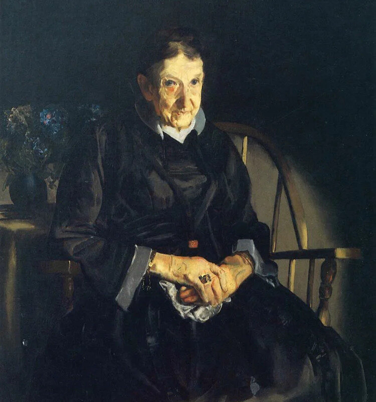 Александра Киргхофф.  знаменитая прорицательница. Современный портрет. (?)