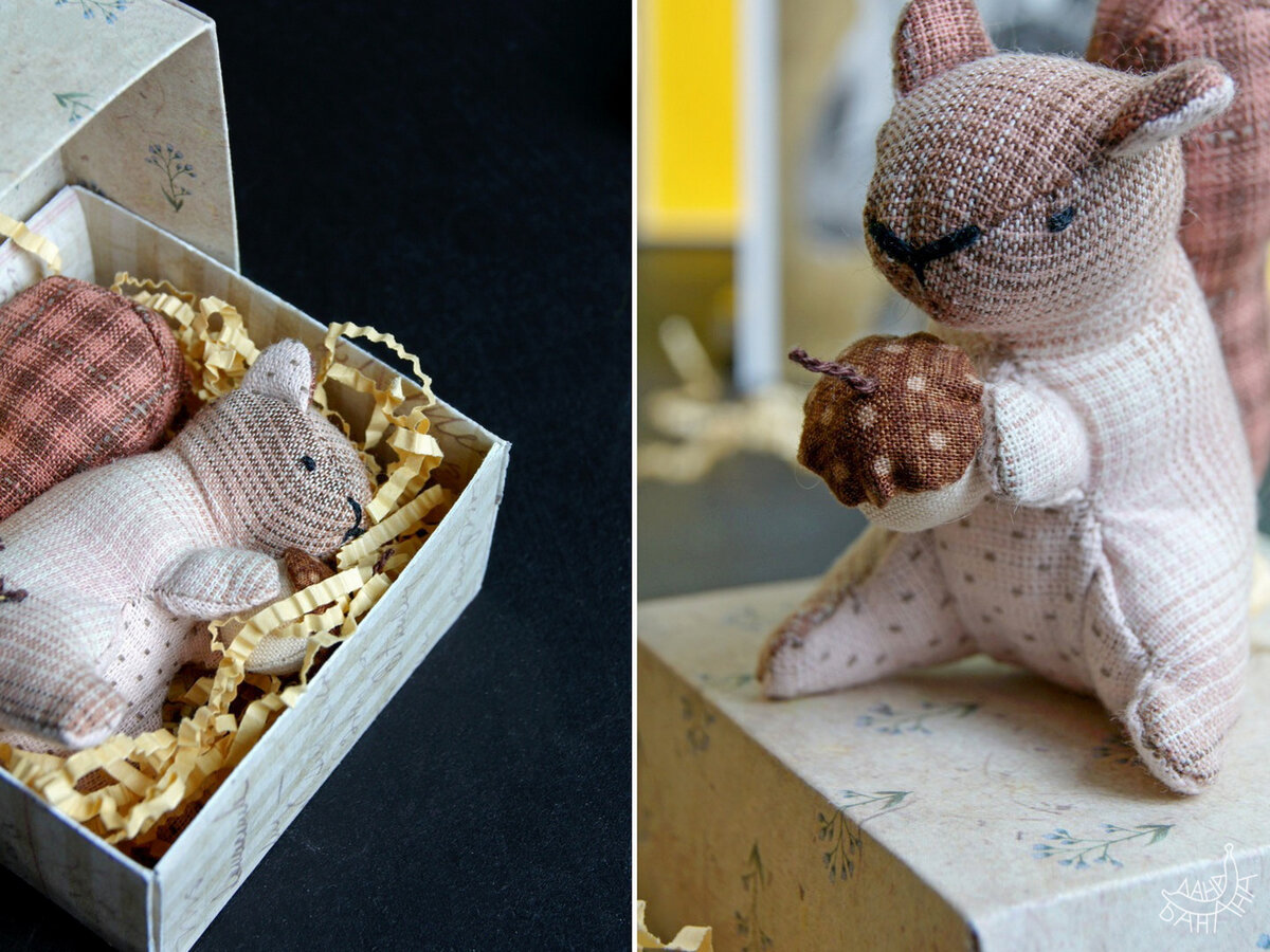 Пятнышковое беличье пузико выглядит просто очаровательно