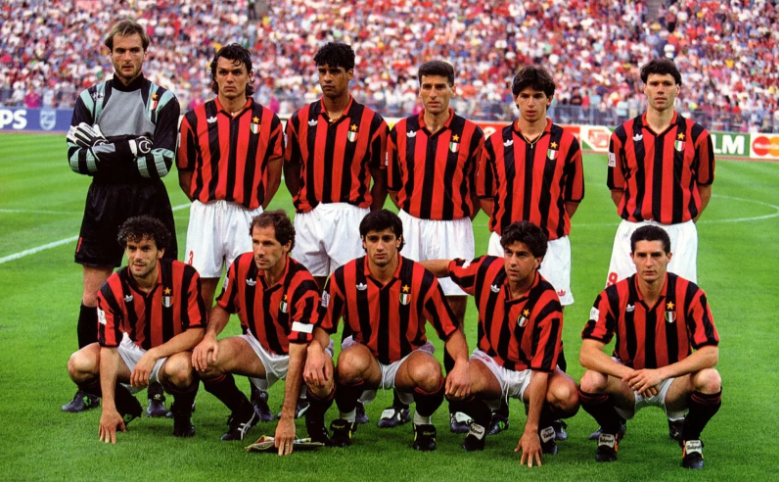 Состав итальянского Милана, образца Лиги Чемпионов - 1993