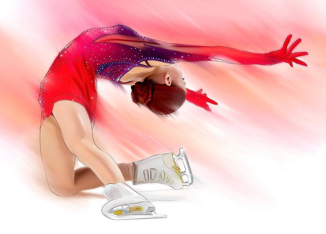 Александра трусова рисунки