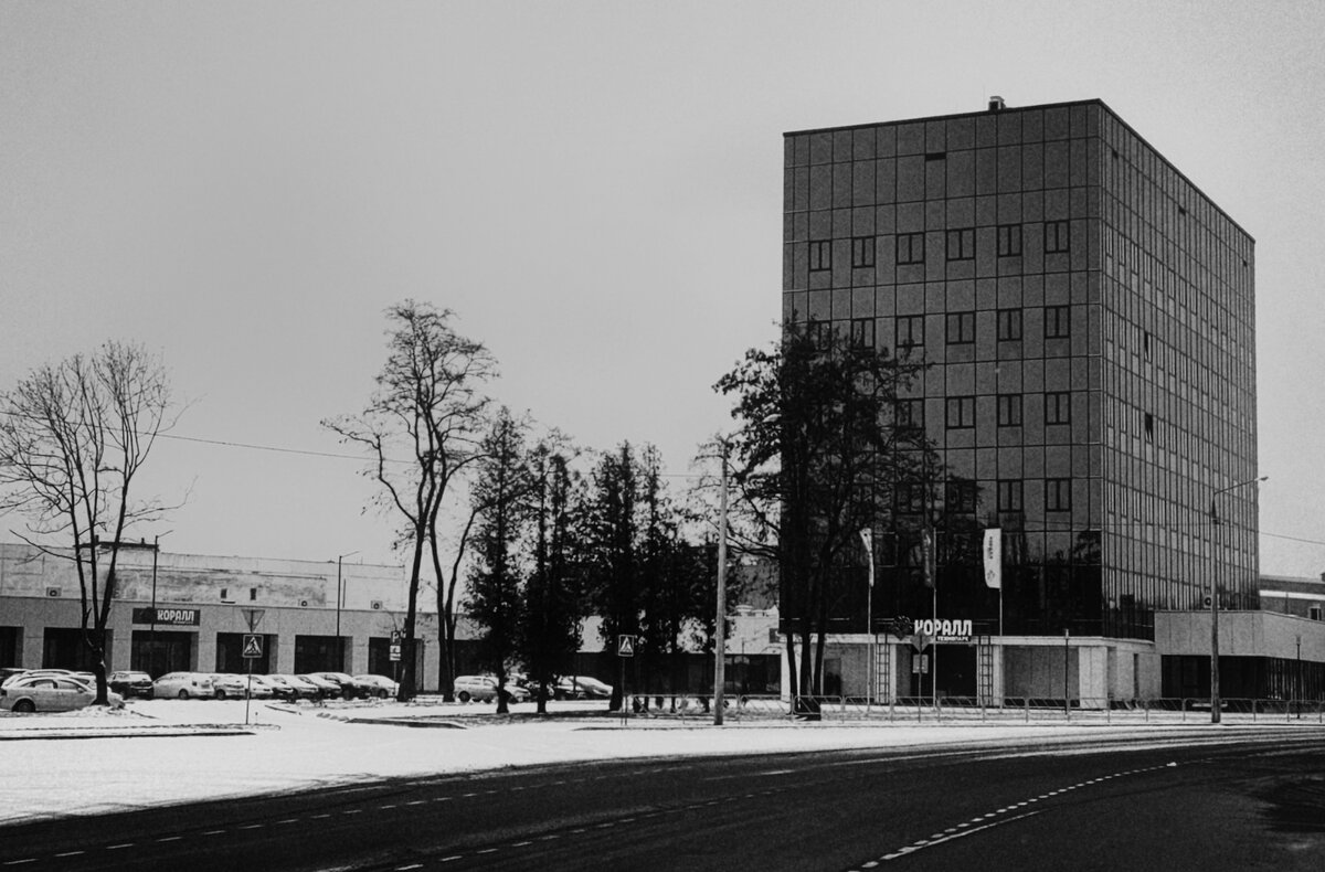 Архитектура в черно-белом