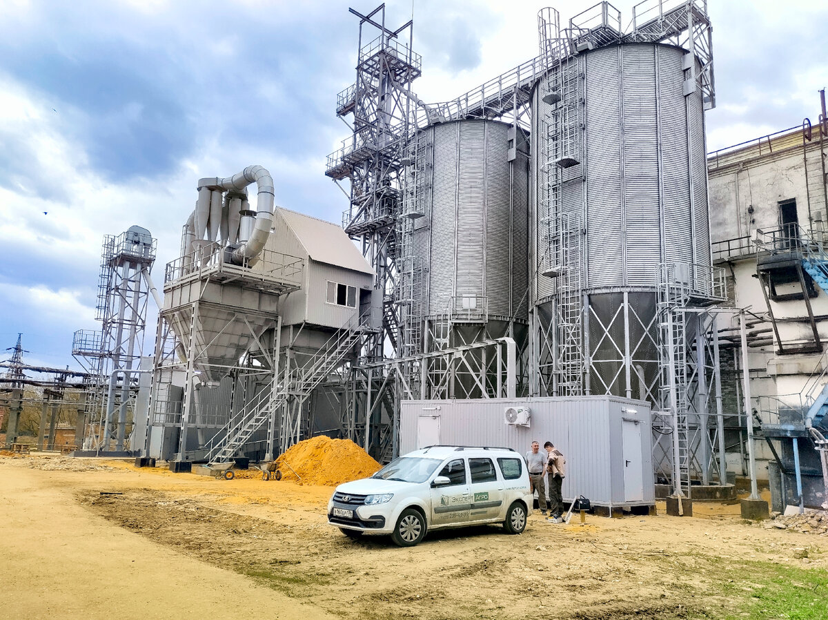 Участок приемки и оперативного хранения зерна - 1 очередь