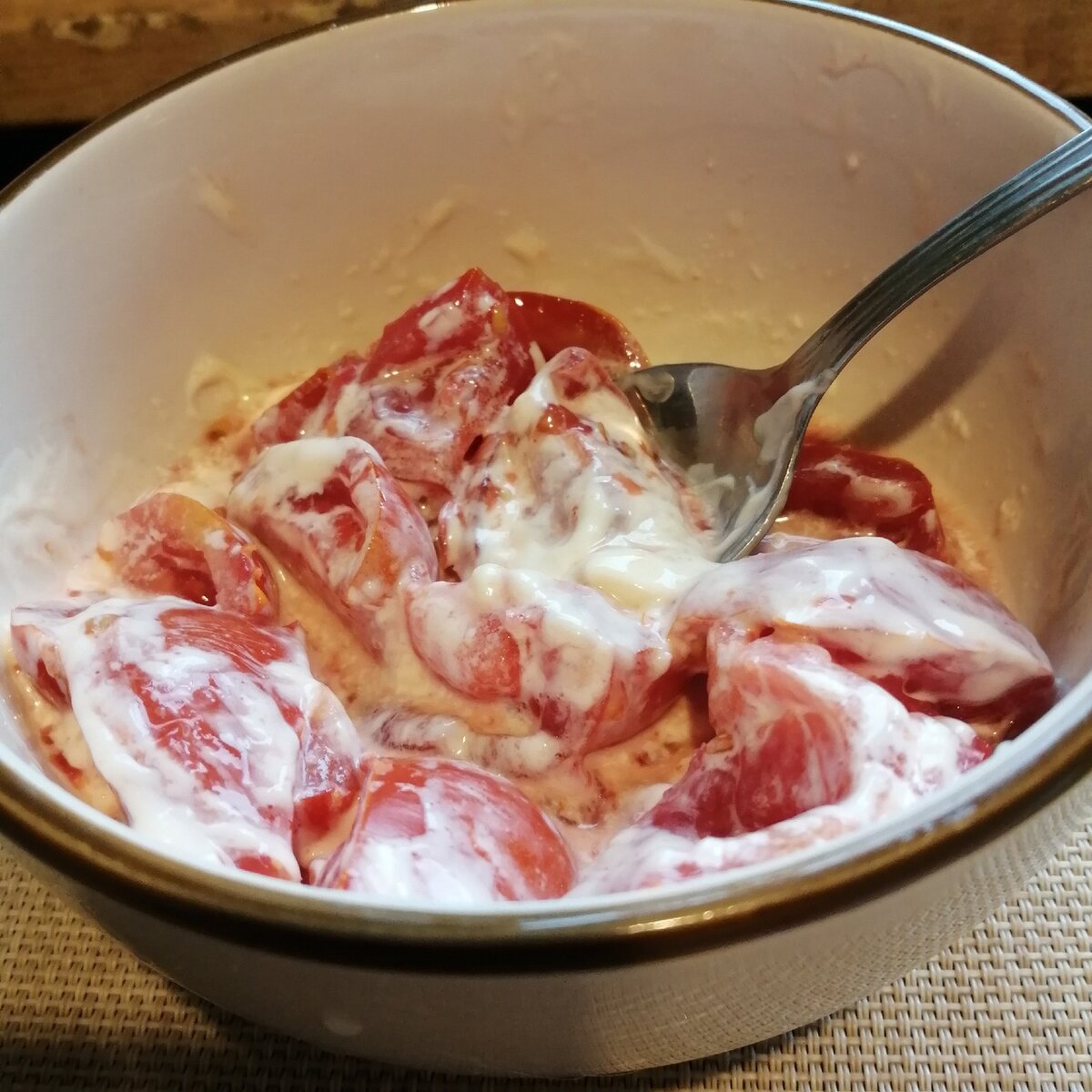 Любимые с майонезом. Фото автора