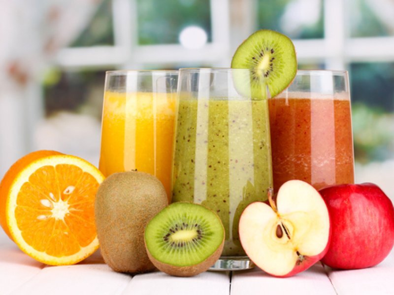 Витаминные соки очень благоприятны