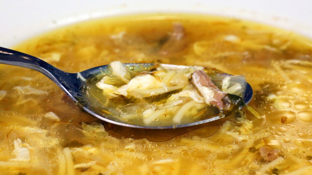   Суп летний. Прекрасный заменитель окрошки.  Шорба из Туниса. 