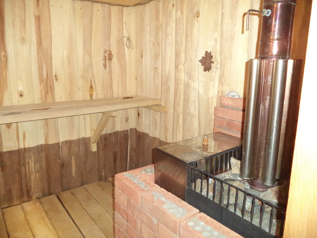 Моя баня после реконструкции.  Сейчас она выглядит уже по другому.