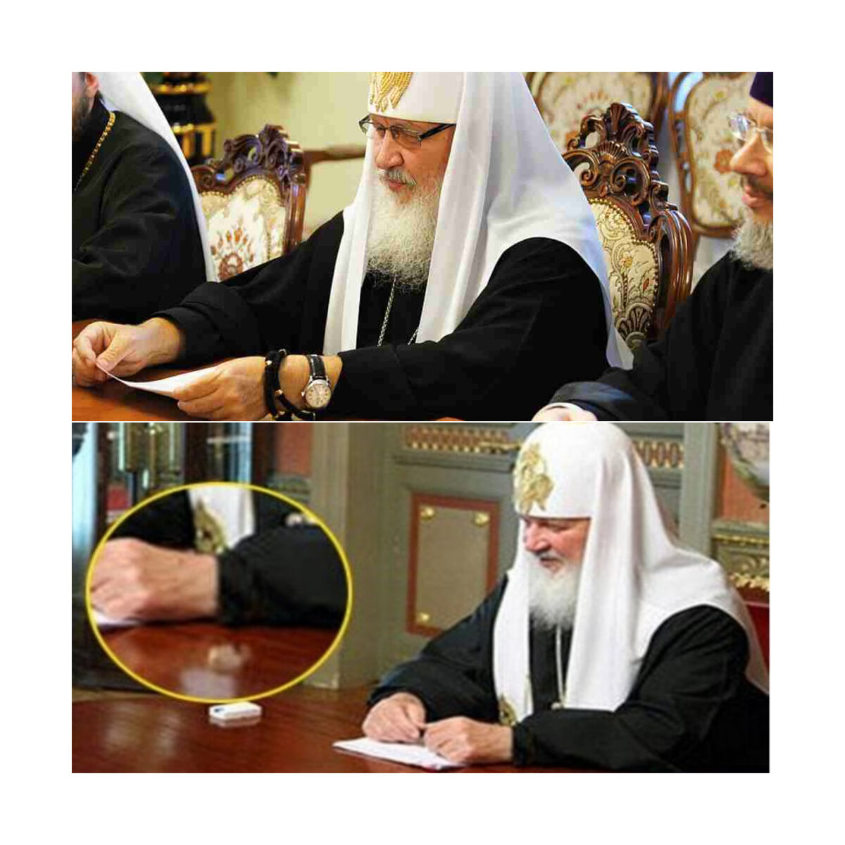 Патриарх Кирилл роскошь