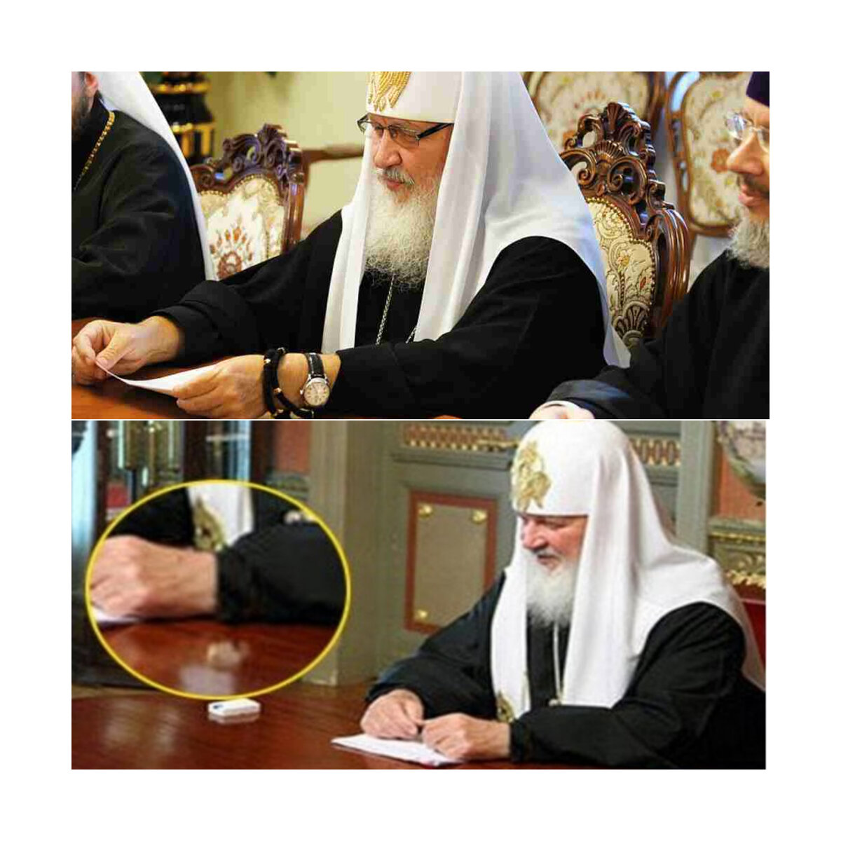 Патриарх Кирилл Гундяев роскошь