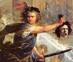 
На этом миф Древней Греции о Медузе Горгоне не был полностью окончен. С помощью отрубленной головы Персей смог сделать еще множество подвигов и одержать победу над Кето (матерью горгон).
