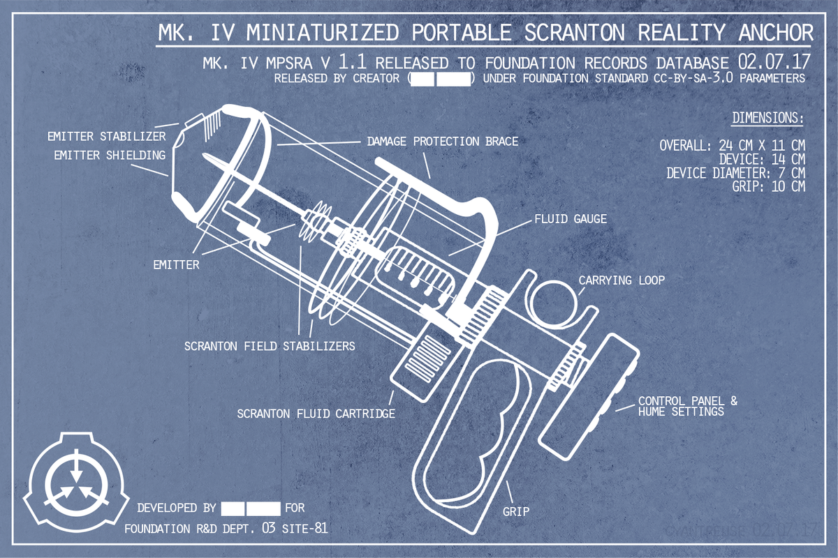 Портативный якорь реальности Скрэнтона 