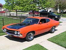 Ford Torino cobra 1970 год