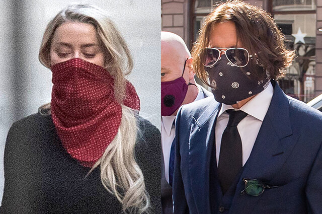 Джонни Депп и Эмбер Херд 