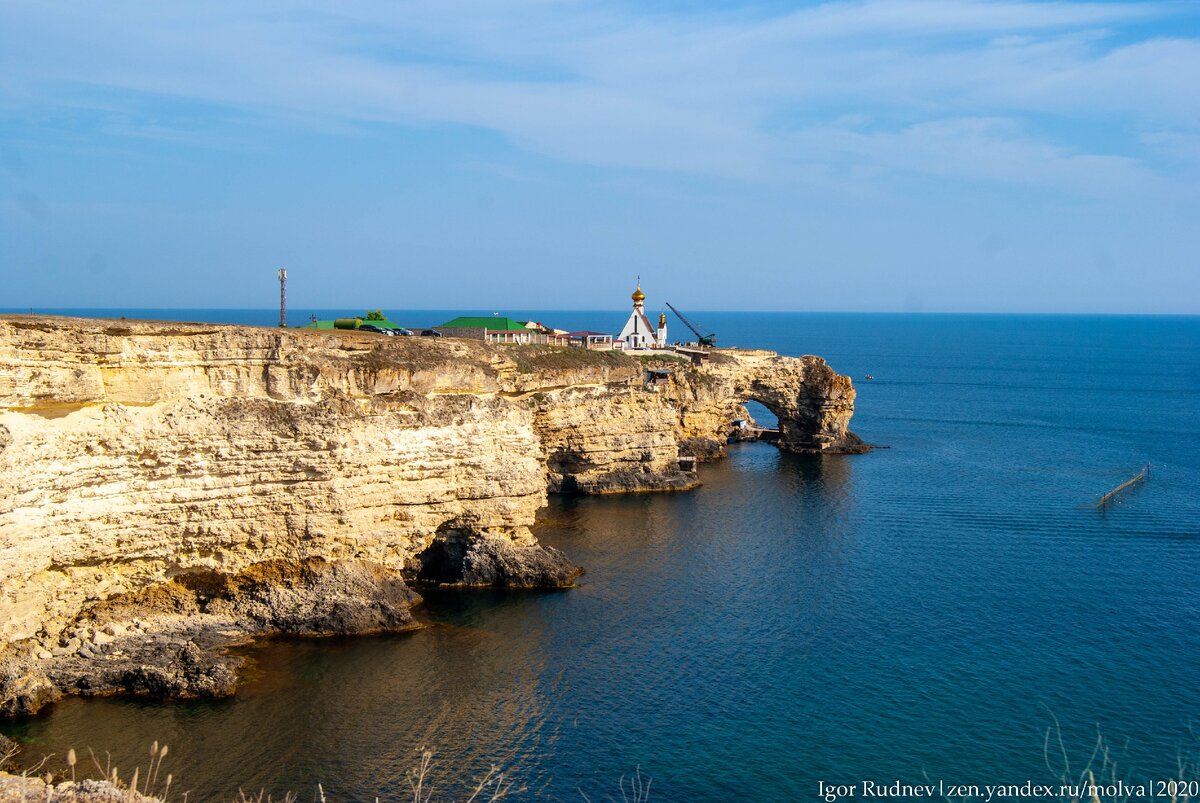 Тарханкут село Оленевка