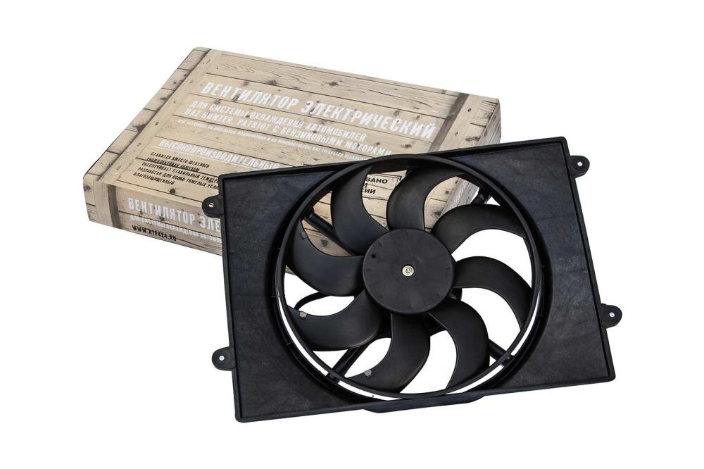 Так выглядит вентилятор радиатора РИФ электрический для УАЗ.