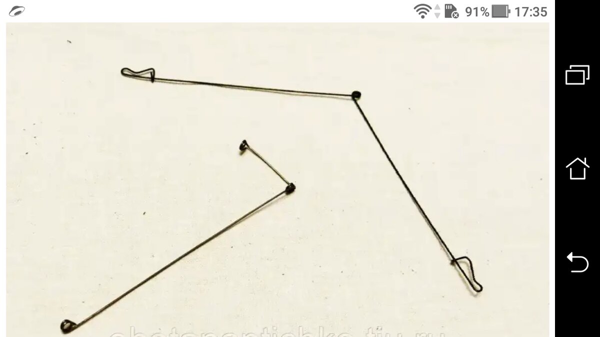 фото Донная удочка с кормушкой + тремя крючками на отводах