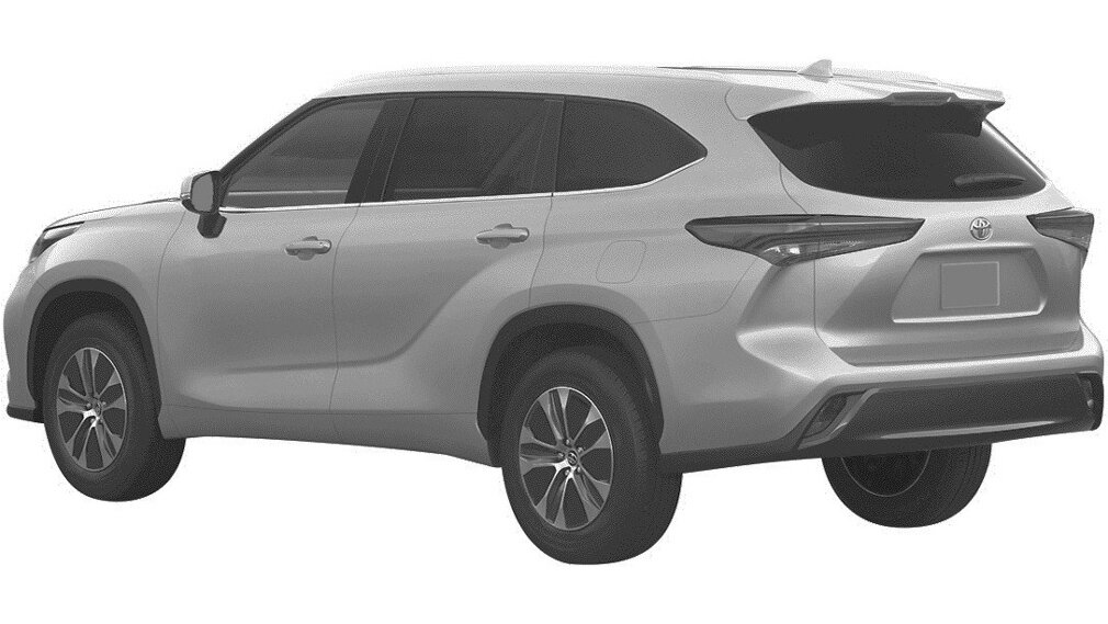 Патентные изображения Toyota Highlander/ФИПС