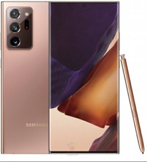 Анонс нового флагмана Samsung Galaxy Note 20 Ultra состоится только 5 августа, однако в Сети уже появились подробные характеристики и качественные рендеры устройства. Ими поделился известный инсайдер Roland Quandt, опубликовавший всю известную ему информацию на портале WinFuture. Флагман получит традиционный для серии дизайн и изогнутый 6,9-дюймовый экран Dynamic AMOLED Infinity Display с частотой 120 Гц, разрешением 3200 × 1440 пикселей и закалённым стеклом Gorilla Glass 7. Сверху в отверстии разместится фронтальная камера на 10 Мп с автофокусом. Сердцем новинки станет Exynos 990 или Qualcomm Snapdragon 865 Plus в зависимости от версии. Объём ОЗУ составит 12 ГБ, встроенной памяти — 256 или 512 ГБ. Ёмкость аккумулятора — 4 500 мА·ч, будет поддерживаться быстрая беспроводная и проводная зарядка через USB-C 3.2. Одной из главных особенностей Galaxy Note 20 Ultra станет камера с основным сенсором на 108 Мп (f/1.8), как у Galaxy S20 Ultra. Дополнит этот модуль широкоугольная камера на 12 Мп и телеобъектив на 12 Мп с 5-кратным оптическим и 50-кратным «космическим зумом». Судя по всему, Samsung решила отказаться от 100-кратного приближения, поскольку на практике полезность этой функции оказалась крайне сомнительной.
В числе прочего: NFC, Bluetooth 5.x, WiFi 6, Dual GPS (два диапазона), влагозащита IP68, два слота для SIM-карт и дополнительная поддержка eSIM, а также новый стилус S Pen с задержкой всего в 9 миллисекунд. Работать новинка будет на базе Android 10 с оболочкой Samsung One UI 2.x.
Среди программных фишек может быть упомянута поддержка Wireless-DeX для вывода картинки на большие экраны без проводов и оптимизация смартфона для использования сервиса Project xCloud, позволяющего транслировать игры с Xbox. Стоить Galaxy Note 20 Ultra будет около 1 000 евро (≈82 400 рублей). Больше подробностей — 5 августа.
