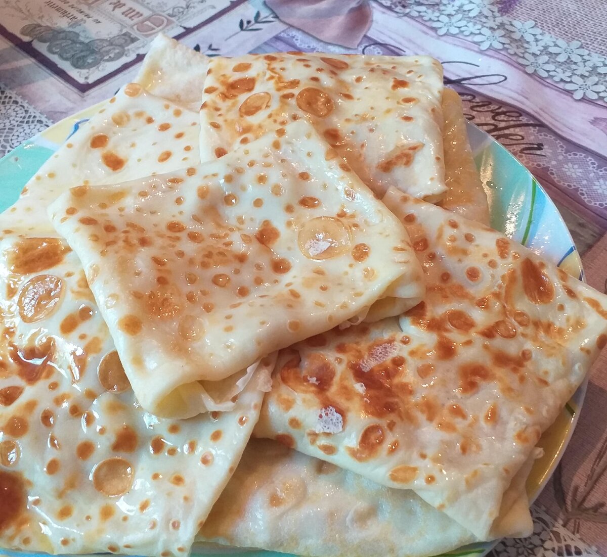 Блинчики на молоке