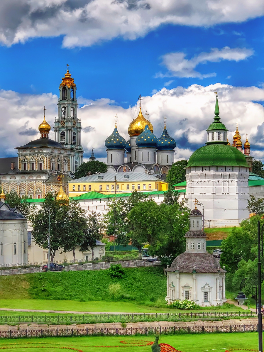 Вид на Лавру с Блинной горы