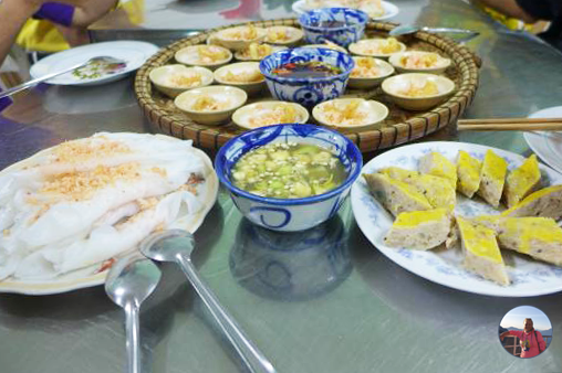 Вариант подачи блюд во Вьетнаме