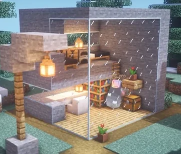 Это - снимок из одной статьи, которая была, в том числе благодаря BLS шейдерам в Minecraft. Также, там есть и другие снимки с этими шейдерами. 