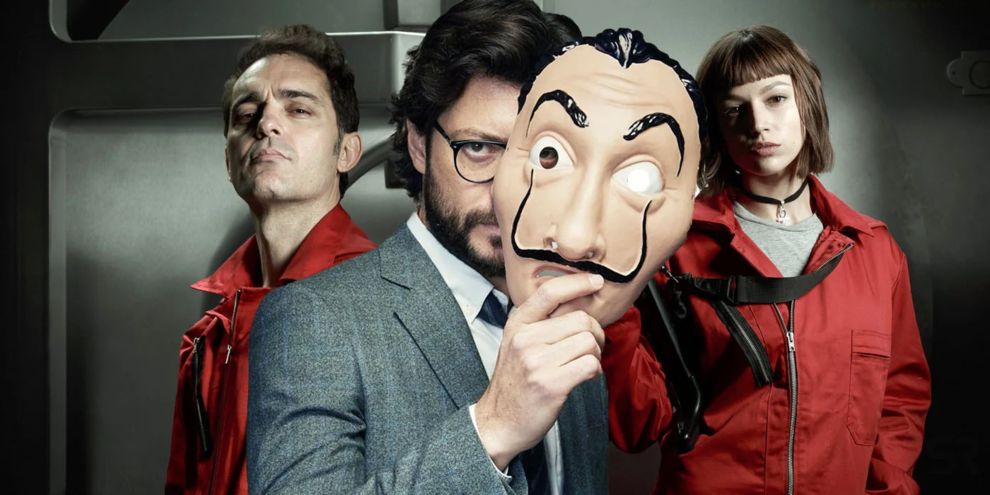 Кадр из сериала "Бумажный дом"