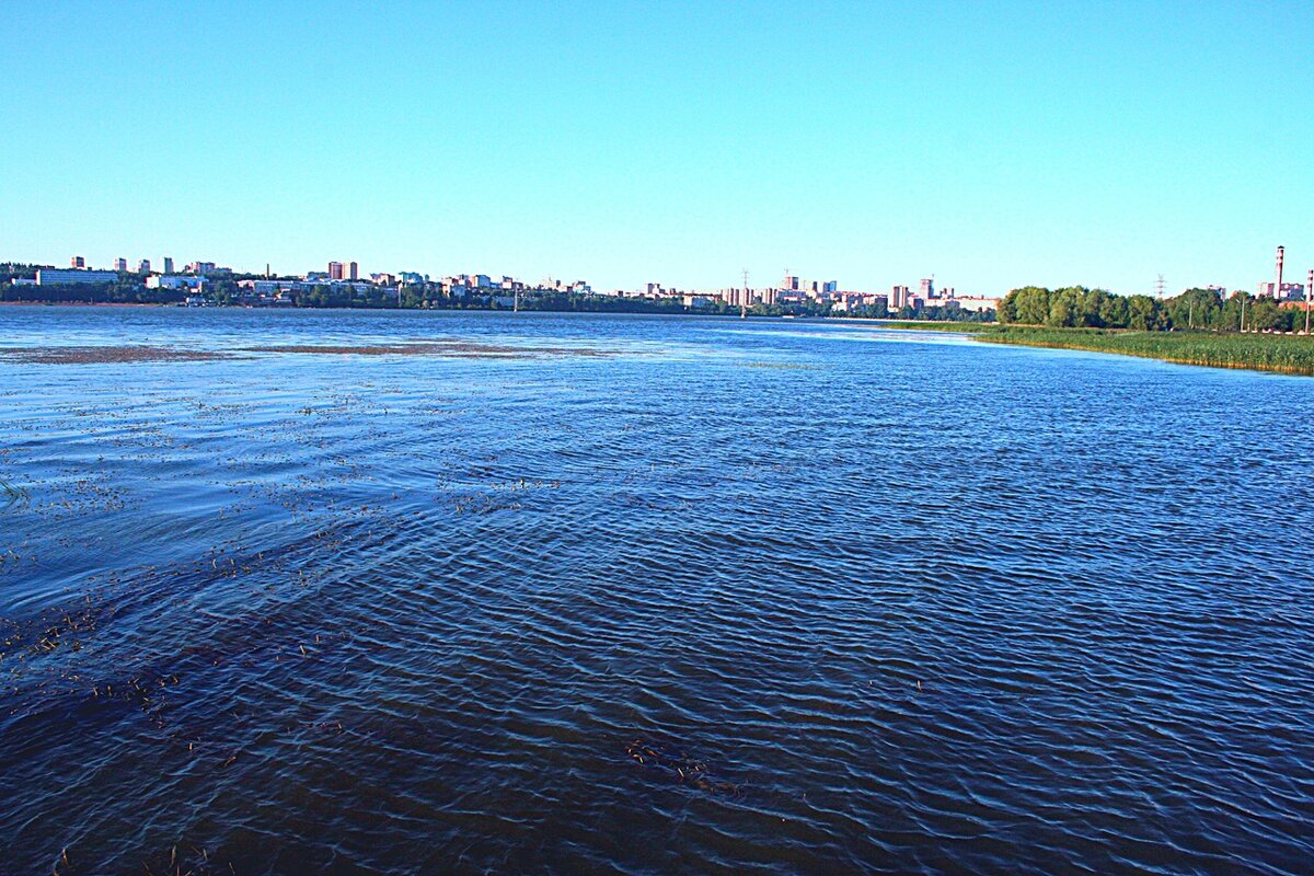Набережная пруда в ижевске