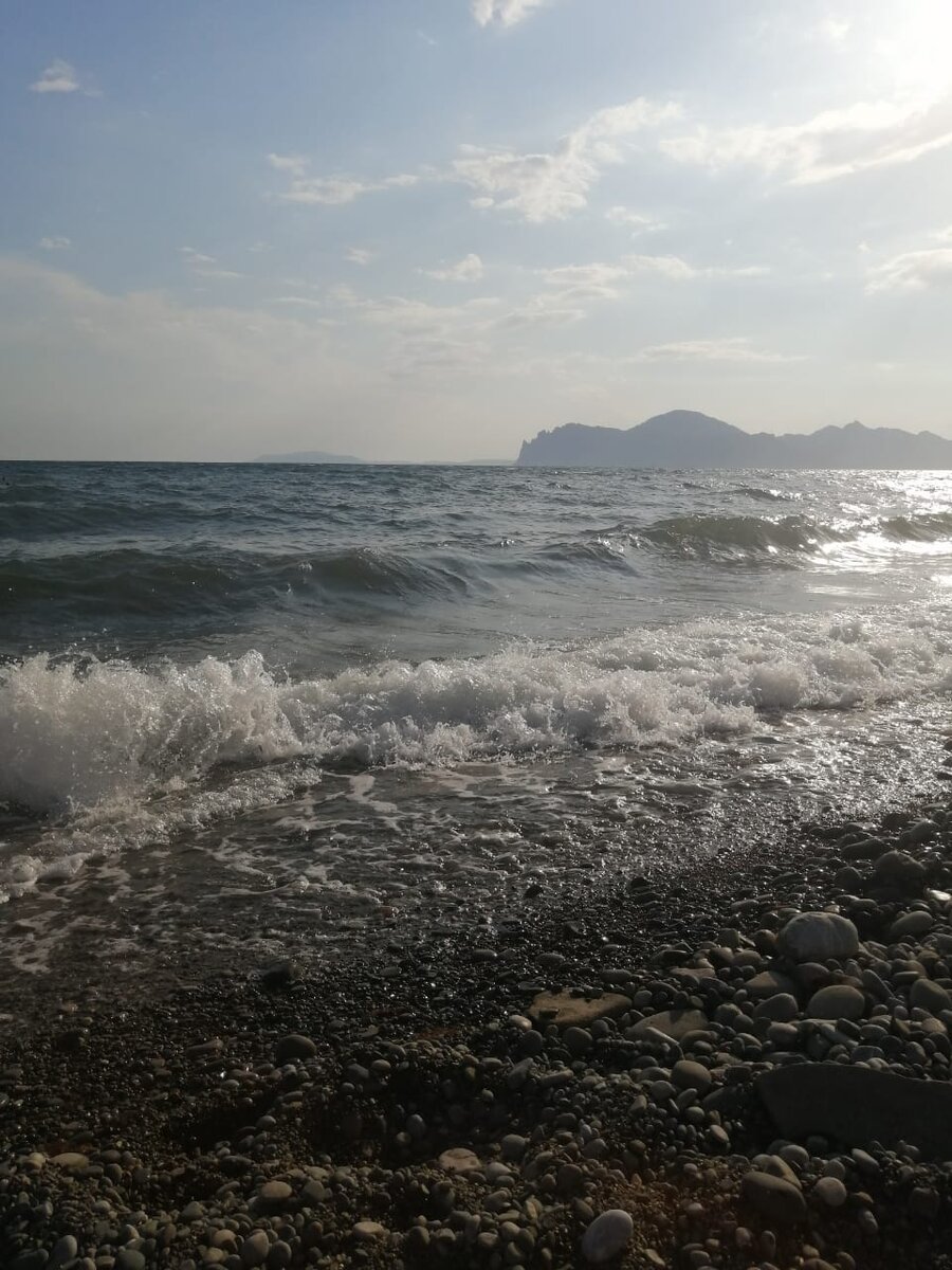 Орджо, вид на Карадаг