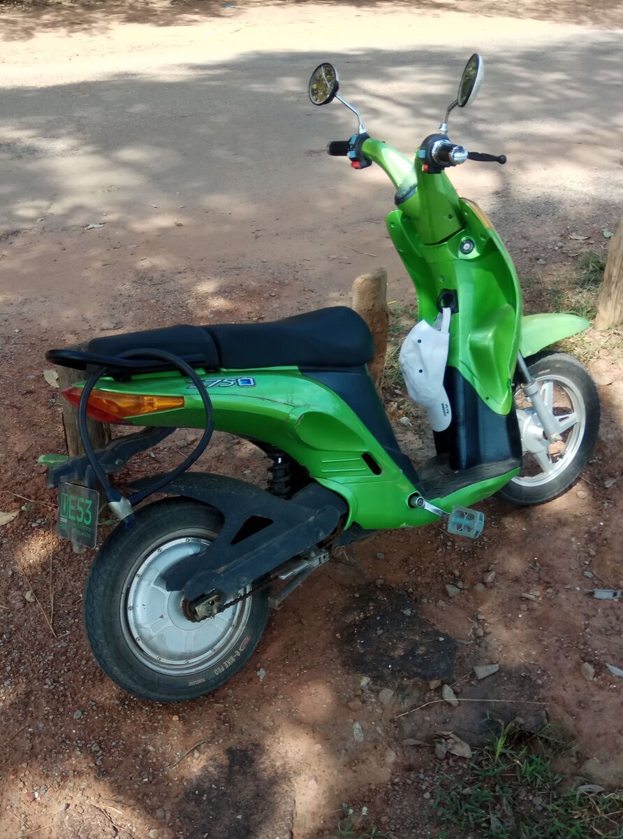 Электровелосипед в Камбодже, как вестник новой эры