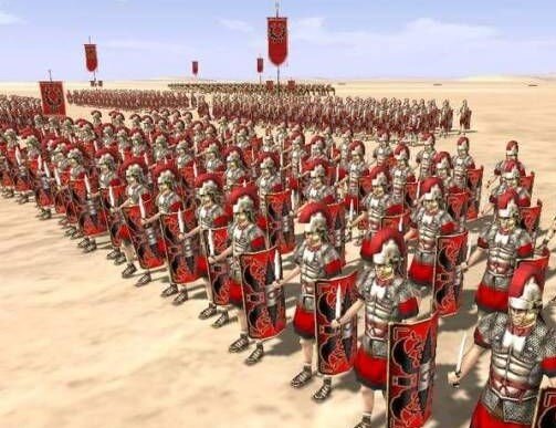 Римские легионеры. Картинка помещена для наглядности. Изображение взято на сервисе "Яндекс. Картинки".