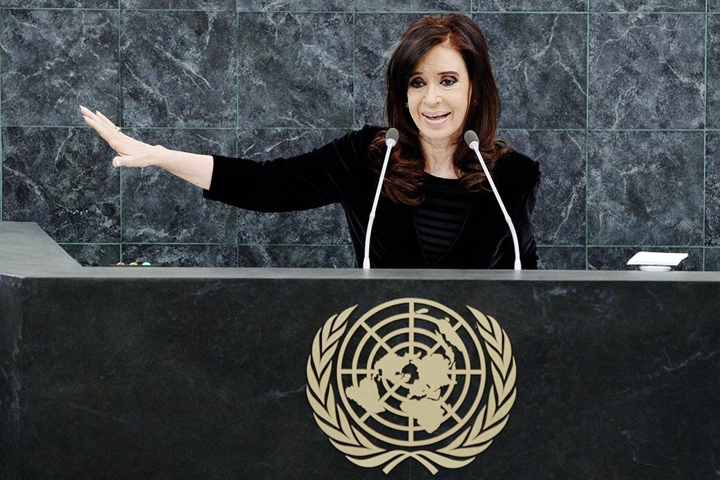 Кристина Элизабет Фернандес де Киршнер, президент Аргентины с 2007 по 2015 годы. Фото: wonderzine.com