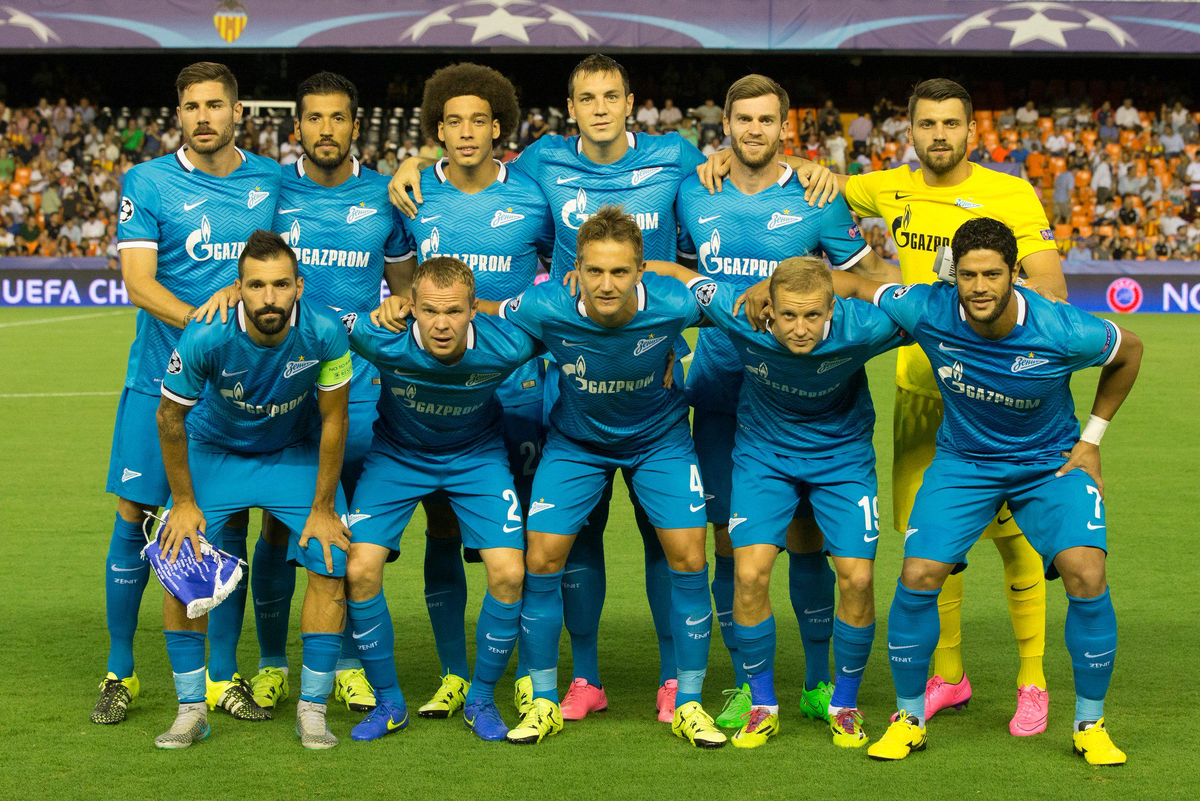 Зенит-2015, Халк и Витцель не очень выделяются цветом