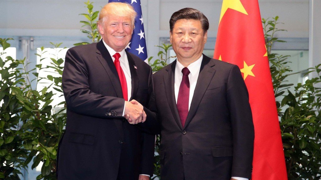 Трамп и Си Цзиньпинь