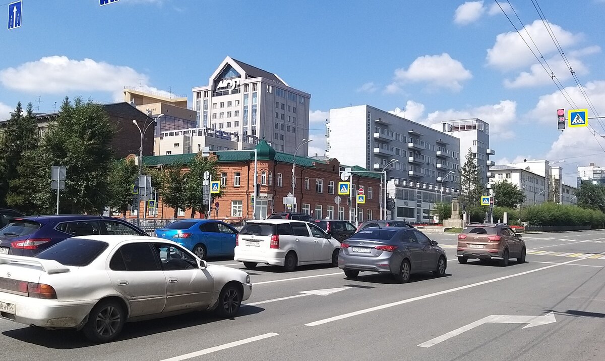 Новосибирск ул. Красный проспект. Фото для канала Южный номер