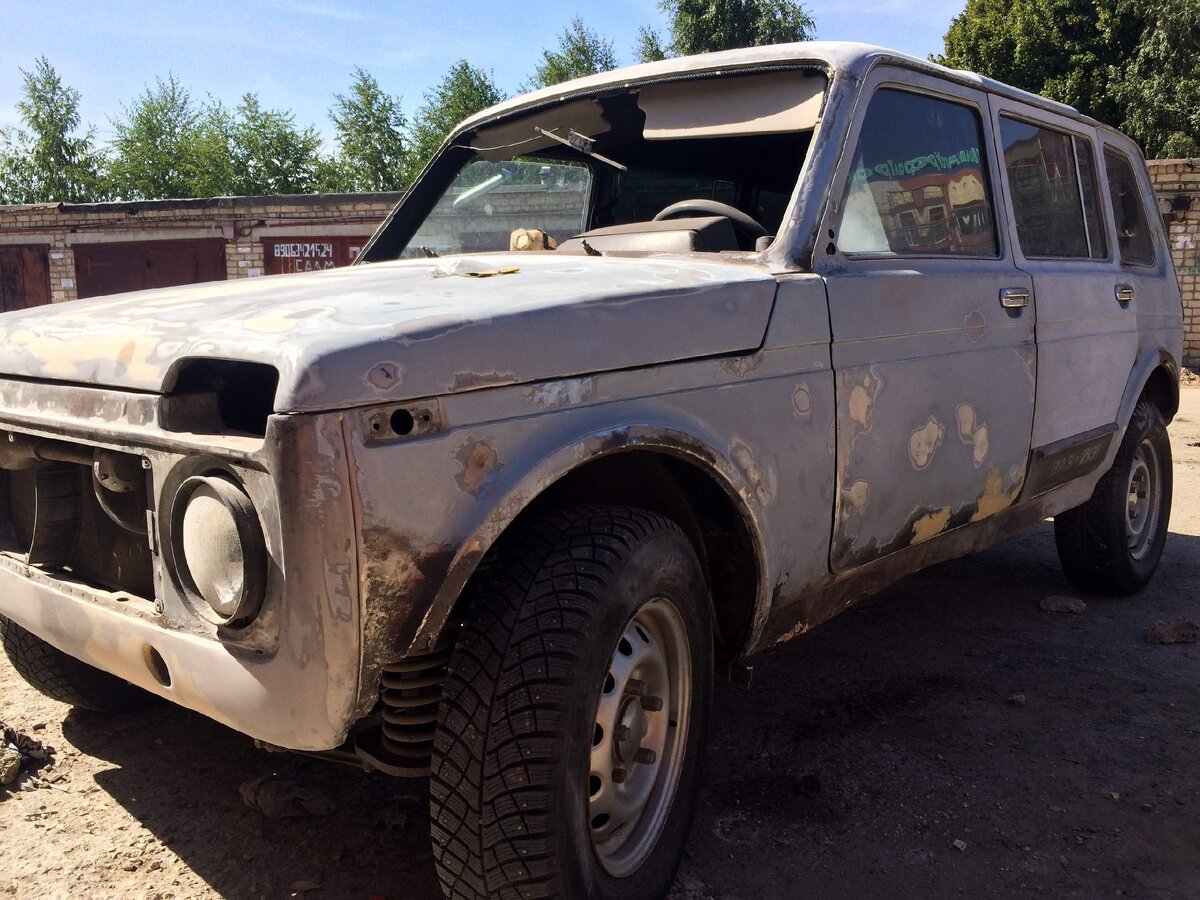 Подготовка кузова . 