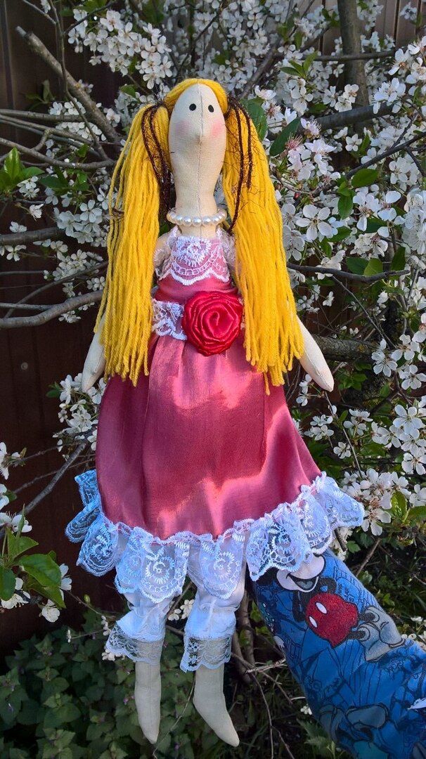 Кукла тильда, принцесса - Кукла Тильда своими руками из ткани | Бэйбики - 
