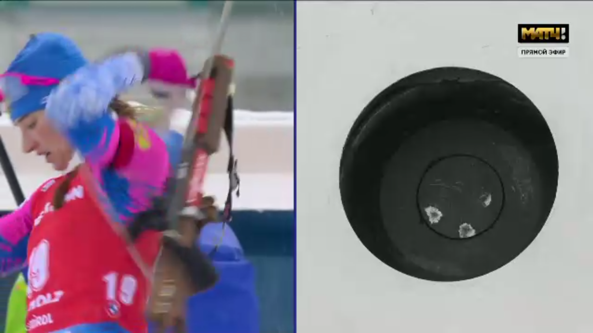 Последний промах настолько далёким вышел, что даже не попал в телевизионную картинку. Источник: мой скриншот с трансляции "Матч ТВ"