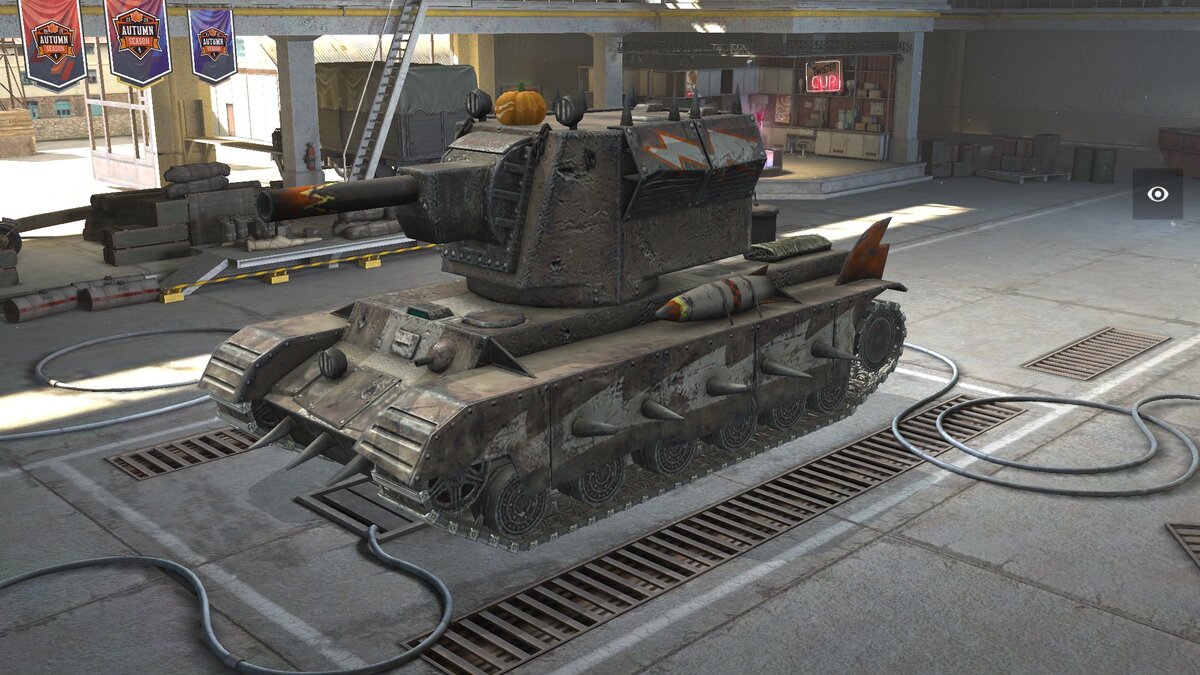 Сам танк из игры