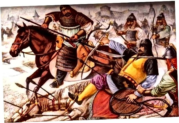 Именно мамлюками монголы были впервые остановлены военным отпором